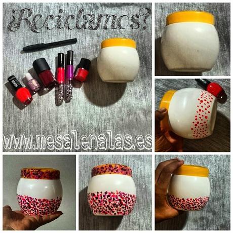 Nuestro DIY veraniego de la semana ¡¡recicla tus botes de mascarilla para el pelo!!