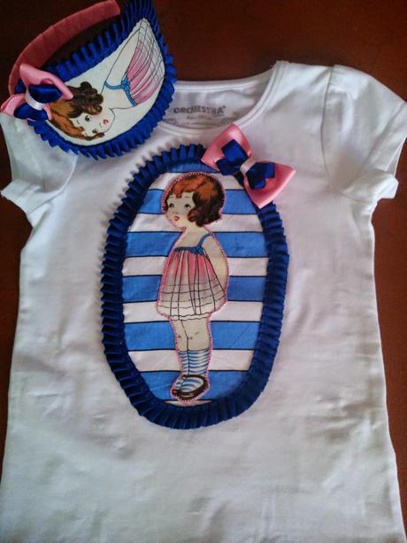 Camisetas decoradas con telas de muñecas y globos - Paperblog
