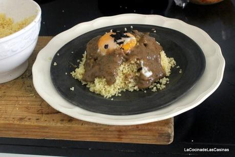 Cous-Cous trufado con Huevo y Repollo
