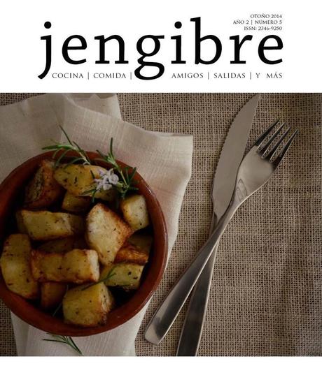 SOPA DE ZAPALLO Y COCO + REVISTA JENGIBRE EDICION OTOÑO 2014