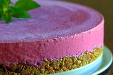 TARTA HELADA DE FRUTOS ROJOS