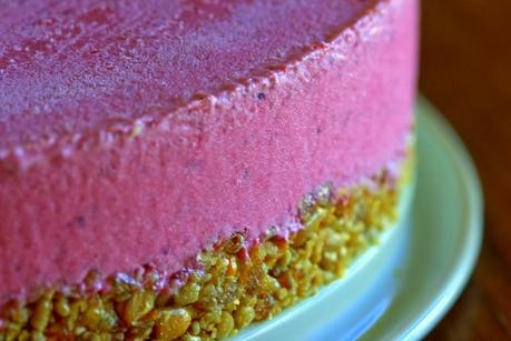 TARTA HELADA DE FRUTOS ROJOS