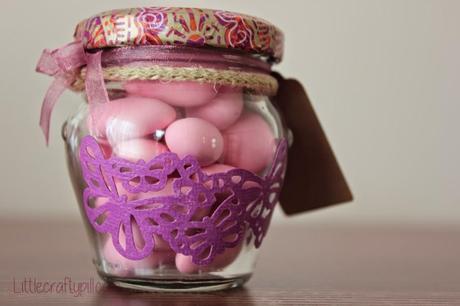 Bote de caramelos para regalar / Candy bottle