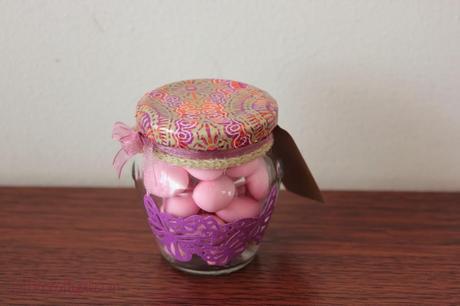 Bote de caramelos para regalar / Candy bottle