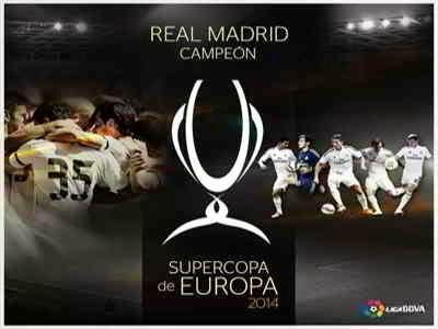 Real Madrid Campeón Supercopa de Europa 2014