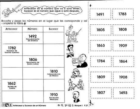 Antecesor y sucesor de un número 6to Grado Antecesor y sucesor de un número