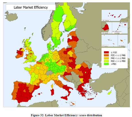 Competitividad Regional en la UE. Índice 2013. y 2