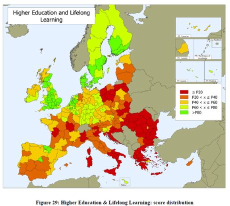 Competitividad Regional en la UE. Índice 2013. y 2