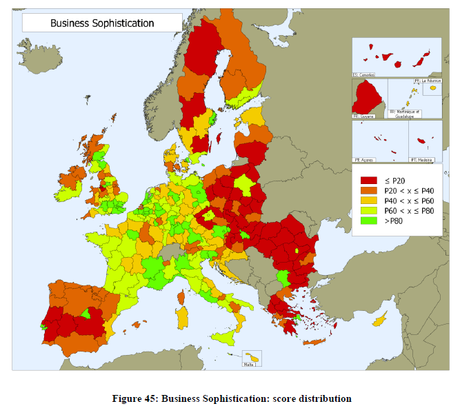 Competitividad Regional en la UE. Índice 2013. y 2