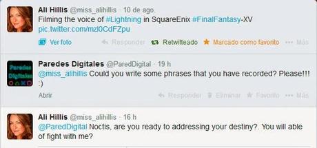 Lightning nos confirma su aparición en Final Fantasy XV