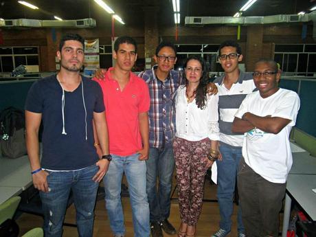 Grupo de emprendedores Miguel Rengifo, uno de los emprendedores más jóvenes de Colombia