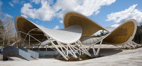 Auditorio en el Parque El Paraíso, en Madrid