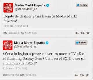 La Legión le declara la Guerra a los rojos de Media Markt