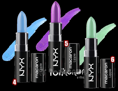 Colección NYX -  Macaron lippies