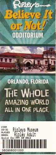 Museo de Ripley. Orlando. USA