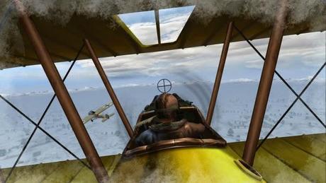 Capturas de pantalla de la remasterización del clásico Wings de Cinemaware