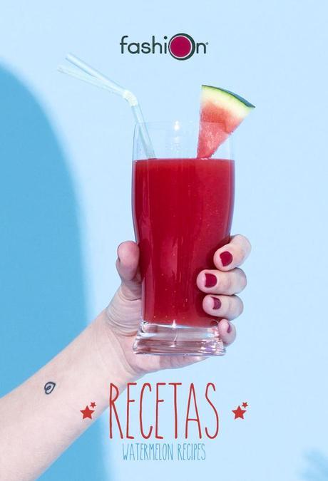 sandia fashion recetas recipes batidos milkshakes sorbetes sorbets salads ensaladas barbara crespo ambassador embajadora fashion blogger nutrition blog de moda