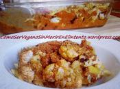 Coliflor horno salsa tomate amaranto