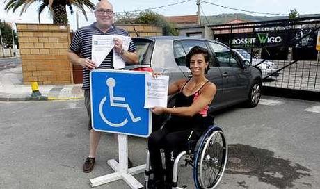Inician una campaña contra el fraude en aparcamientos de discapacitados de Vigo