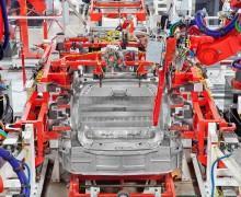 tesla fábrica de coches tesla