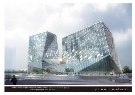 Datong Torres Gemelas | Estudio Plasma Arch2o Datong Twin Towers Plasma Studio - 2