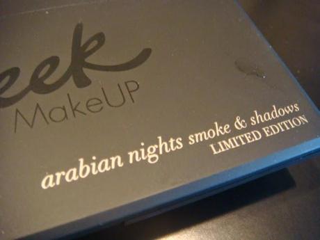 Arabian Nights Eyeshadow palette Sleek