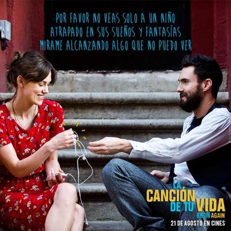 (L-R) KEIRA KNIGHTLEY and ADAM LEVINE star in CAN A SONG SAVE YOUR LIFE?