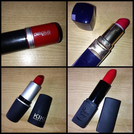 Mis Labiales Rojos (Red Lipsticks)