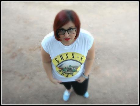 #Outfit Guns And Roses Baby!!