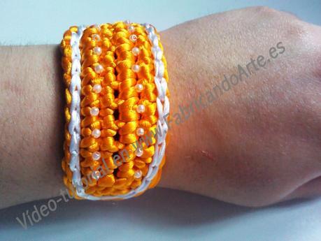 TUTORIAL: pulsera con ganchillo