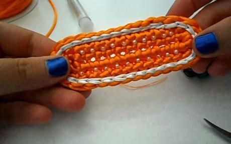 TUTORIAL: pulsera con ganchillo TUTORIAL: pulsera con ganchillo