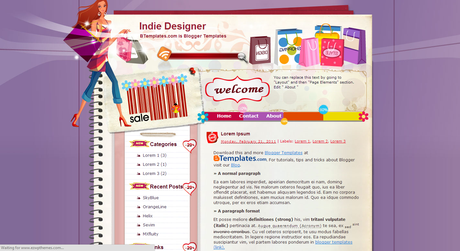 FBT; 12 Plantillas para Blogger descargables. FBT; 12 Plantillas para Blogger descargables.