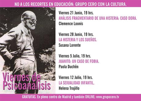 Reinventate. Próximas actividades: psicoanálisis, erotismo, flamenco...