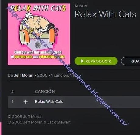 RELAX WITH CATS - JEFF MORGAN
