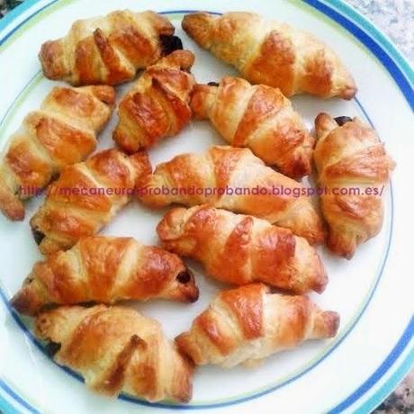 CRUASANS DE CHOCOLATE