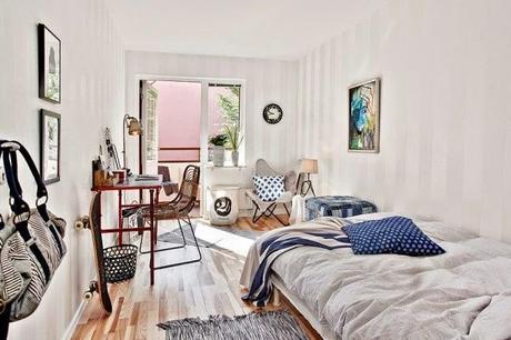 UN CÁLIDO APARTAMENTO EN GRIS Y MADERA