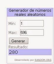 GANADORES DEL SORTEO PRIMER ANIVERSARIO