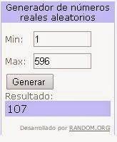GANADORES DEL SORTEO PRIMER ANIVERSARIO