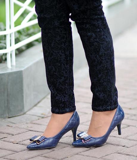 Mis Looks - El pantalón denim brocado