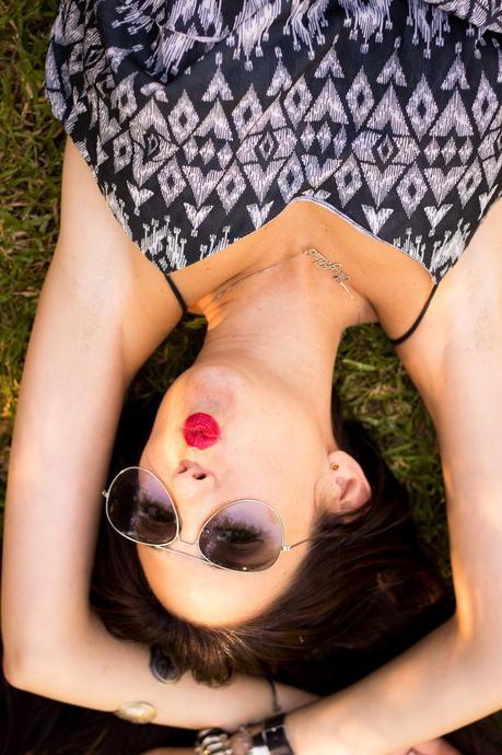 Simply Mixed Prints Look Simply Mixed Prints Look