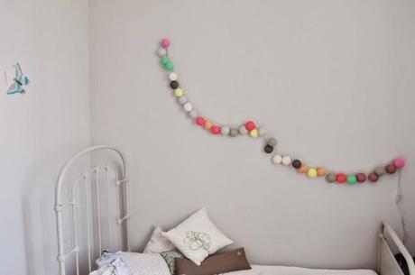 Garland kids decor + original DIY