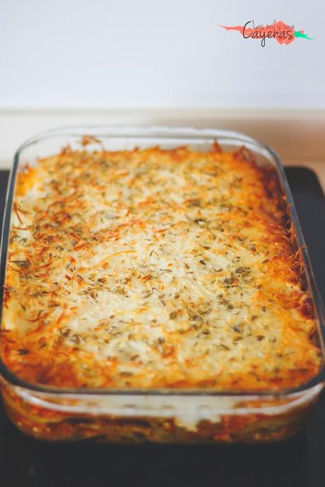 Lasaña de Berenjena