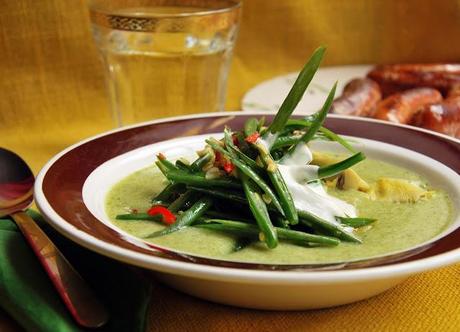 Crema de brócoli con yogurt (el inventor #73)