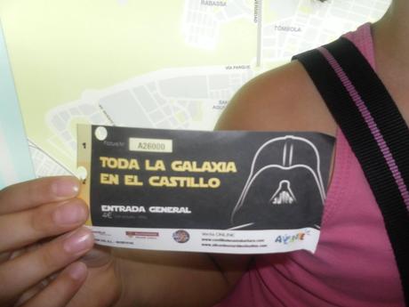 Exposición Star Wars, Castillo Santa Bárbara, Alicante, Buffet San Luis