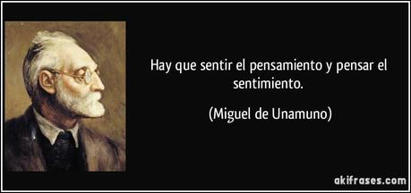 Sentir el pensamiento y pensar el sentimiento