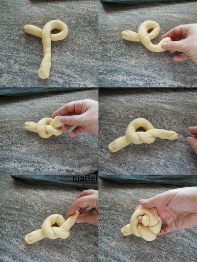 Panes de mantequilla y huevo - Mini challah