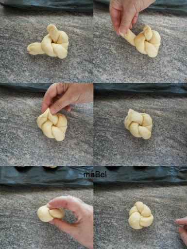 Panes de mantequilla y huevo - Mini challah