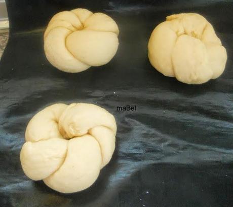 Panes de mantequilla y huevo - Mini challah
