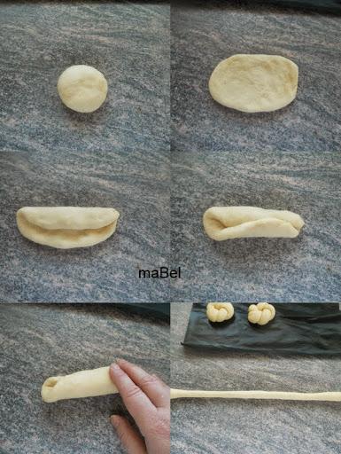 Panes de mantequilla y huevo - Mini challah