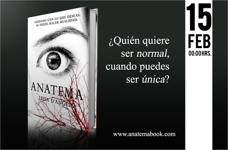 ANATEMA - La nueva novela de Lissa D' Angelo